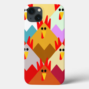 Galinhas Inspiradas no Quilt 
