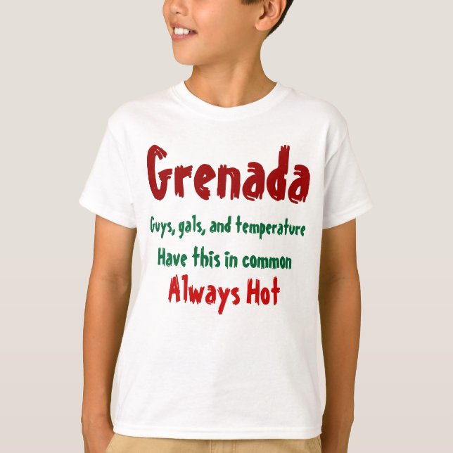Galinhas quentes de Granada e t-shirts caras (Frente)