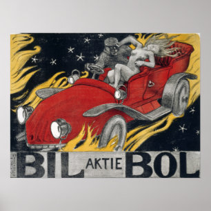 Gallen-Kallela - Poster Bil-Bol Para Um Automóvel