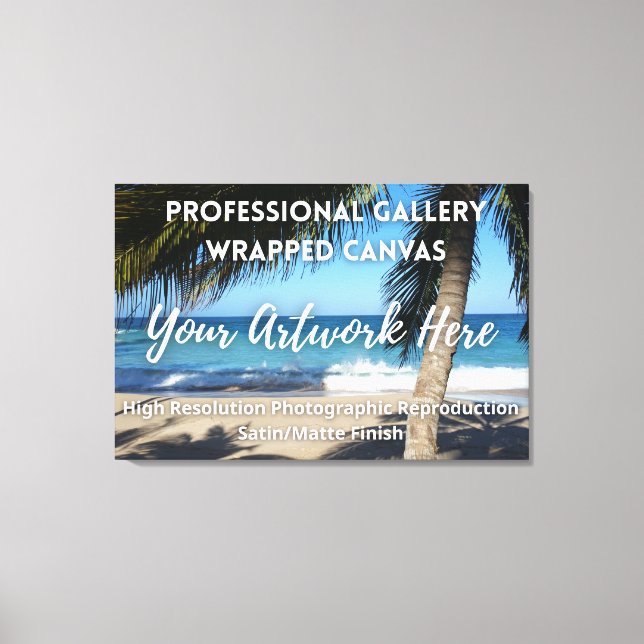 Gallery Wrapped Canvas - High Res - Satin/Matte (Frente)