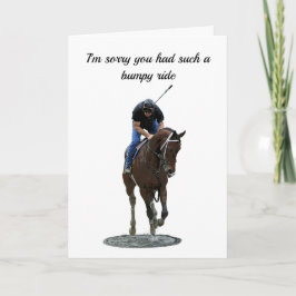 Galloping - Cartão de Saudação de Cavalo Puro