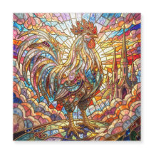 Galo de Ouro da Mosaico Cantando Luz