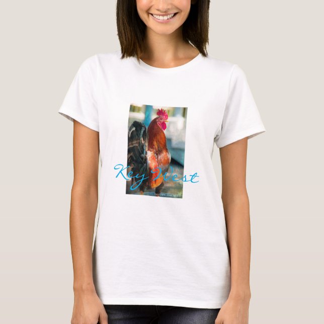 Galo - foto Joana Schulte do t-shirt de Key West (Frente)