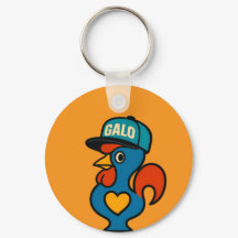 Galo Portugal Porta-Chaves – Galo Português Fofo G