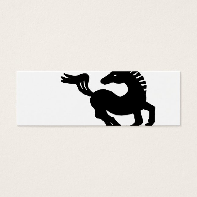 Galopagem a cavalo negro (Frente)