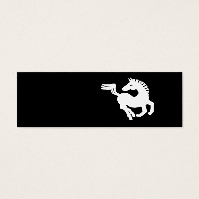 Galopagem de cavalos brancos (Frente)