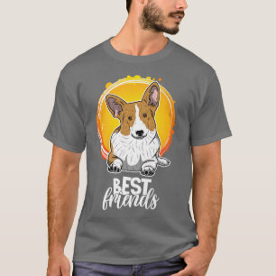 Galsh Corgi Dog Vintage Premium T-Shirt Copy