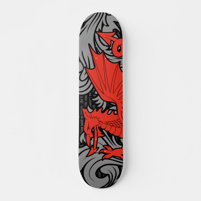 Galsh Dragon Skateboard Deck (Frente)