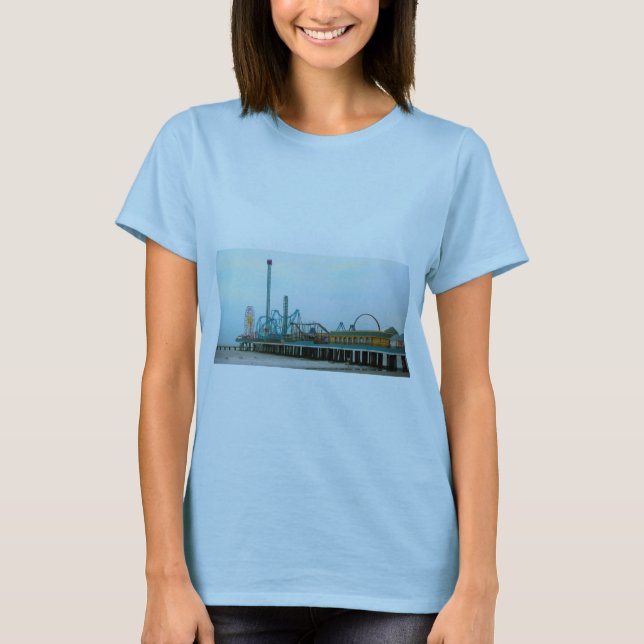 Galveston Pleasure Pier T-Shirt (Frente)
