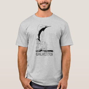 Galveston, T-Shirt de Pesca