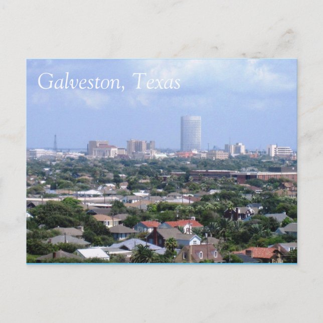 Galveston, Texas - Cartão postal (Frente)