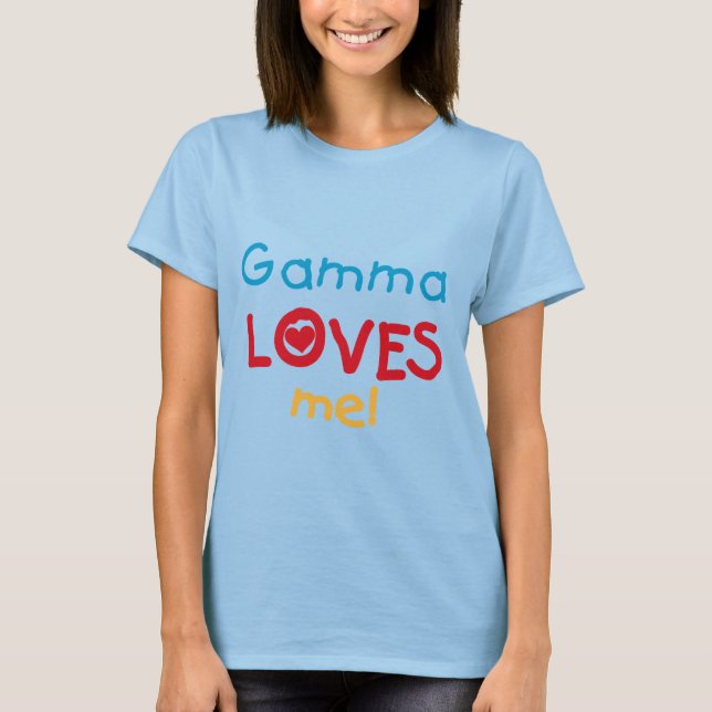 Gama me ama T-shirts e presentes (Frente)