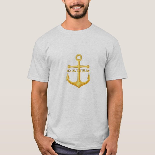 GAMAN ANCHOR T-Shirt (Frente)