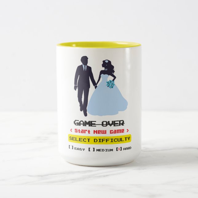 Game Over caneca (Centro)