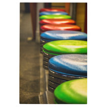 Game Seats Metal Wall Art, 24" x 36"