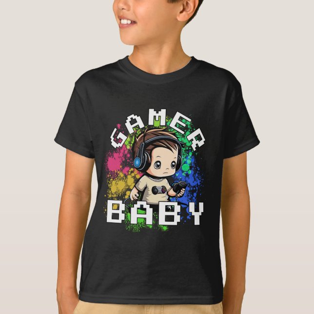 Gamer Baby T-Shirt (Frente)