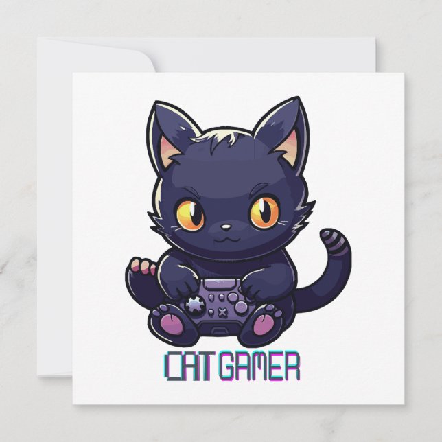 Gamer de Gato (Frente)