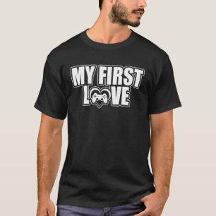 Gamer de vídeo Camisetas Meu primeiro jogo de amor