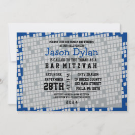 GAMER GAMING DIGITAL Bar Bat Mitzvah Convite