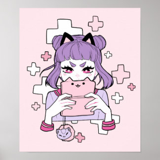 Gamer Grrl Impressão