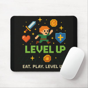 Gamer Mousepad de Nível Superior - Design de Arte 