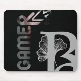 GAMER Mousepad Trend Abstrato Art Black Powdery