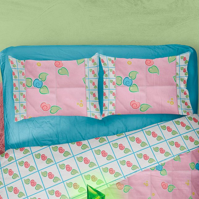 Gamer Sims 2 Cartoon Floral Rosa Pastel (Criador carregado)