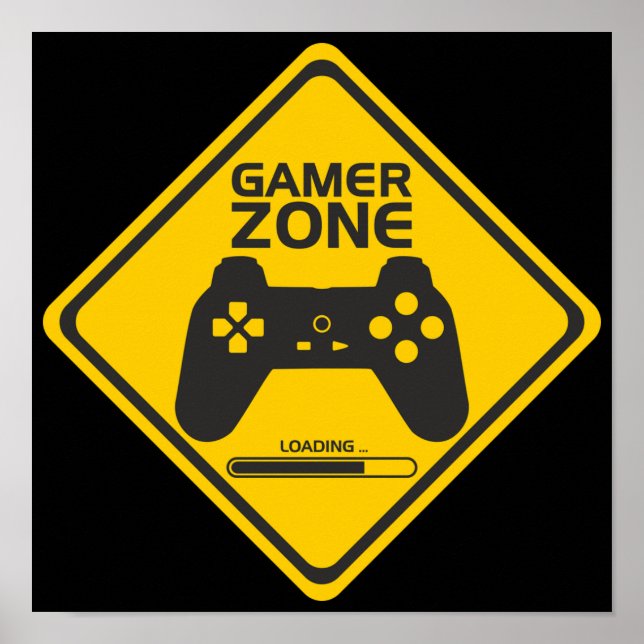 Gamer Zone - Poster (Frente)
