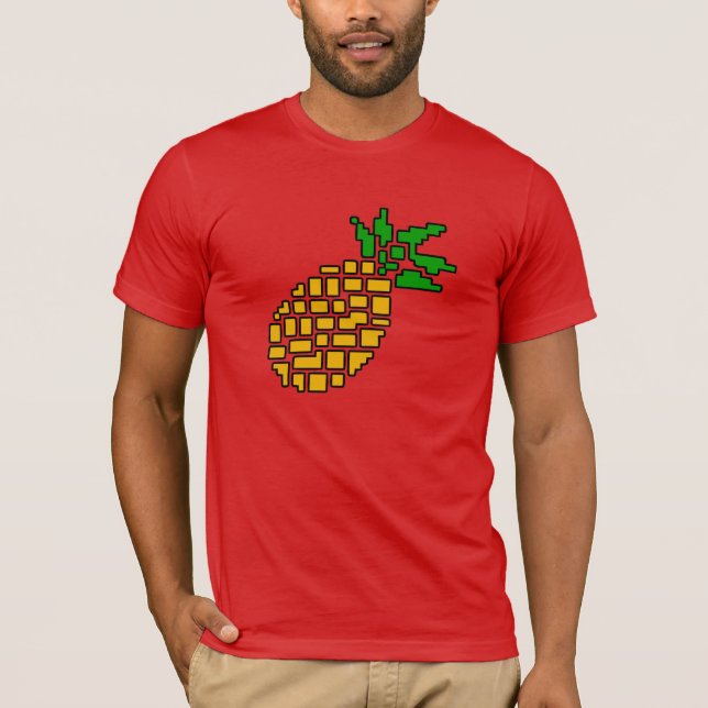 GamerFrut Coloca Uma Camiseta Grande Abacaxi (Escu (Frente)