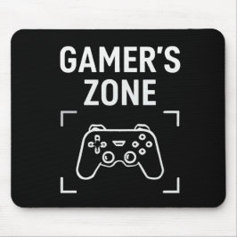 GAMER'S ZONE Minimalist Gaming MousePad