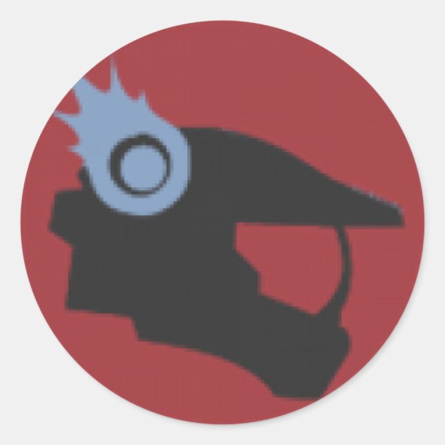 Gaming STUK, o adesivo (Frente)