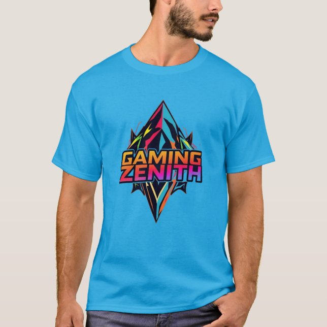 Gaming Zenith T-Shirt Design (Frente)