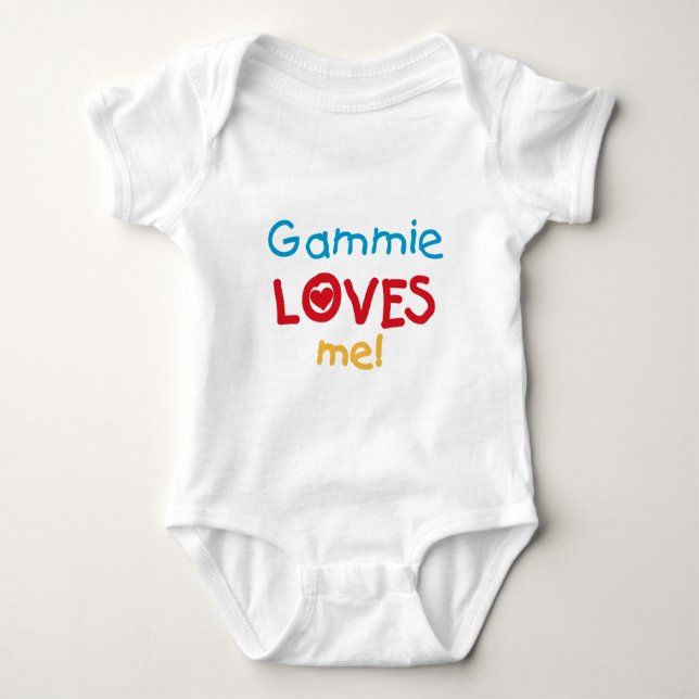 Gammie me ama T-shirts e presentes (Frente)