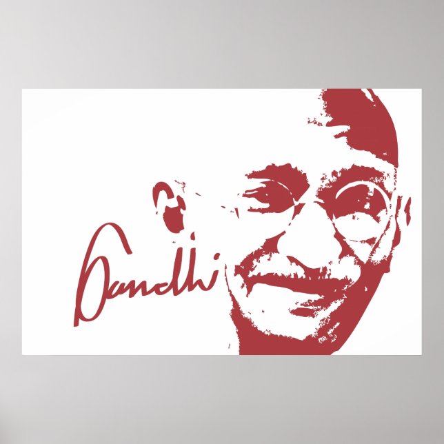 Gandhi poster (Frente)