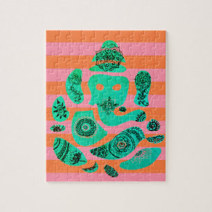 Ganesha e Stripes Quebra-cabeça