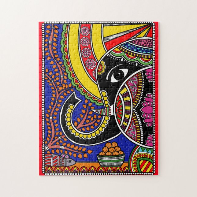 Ganesha Quebra-cabeça (Vertical)