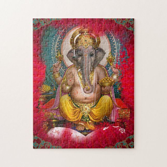 Ganesha - Quebra-cabeça Grande (Vertical)