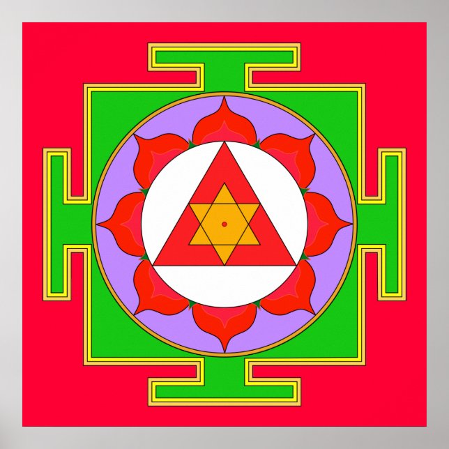 Ganesha Yantra Poster (Frente)