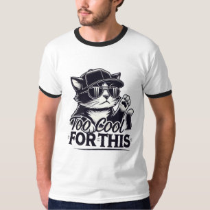 Gangster Cat - Muito Legal para esta camisa