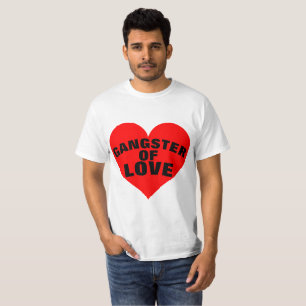 GANGSTER DE AMOR T-Shirts engraçadas