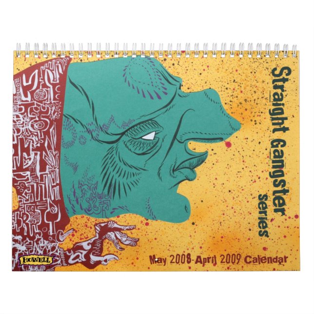 Gângster do hetero do calendário de Andy Howell (Capa)