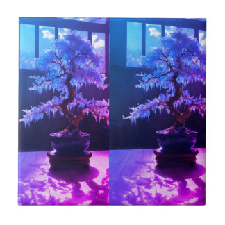 "Ganhe o gelo Bonsai no Azulejo de cerâmica do Uni