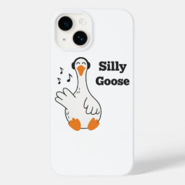 Ganso Bobo Usando Fones de Ouvido – Ganso Engraçad