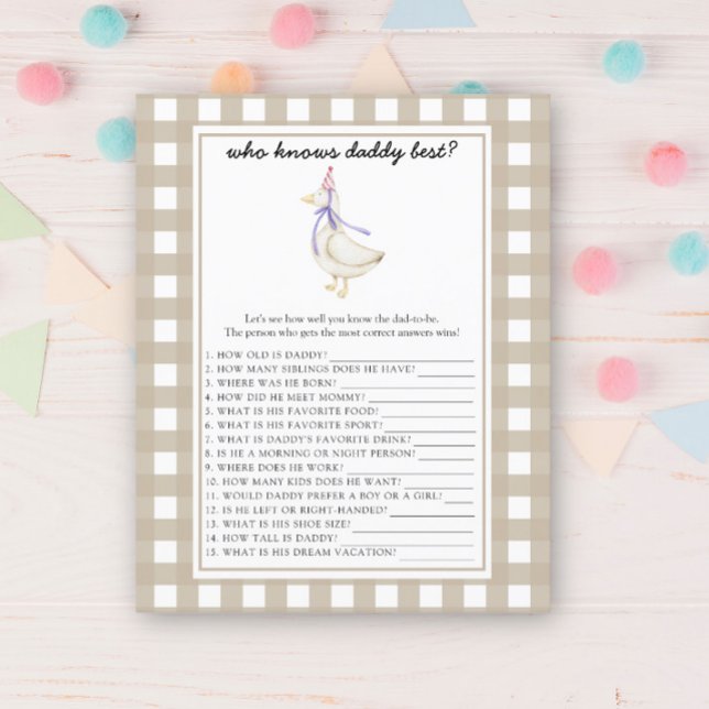 Ganso bonito - Quem sabe o melhor jogo do pai (Criador carregado)