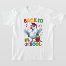 Ganso de Volta às Aulas – Design de Camiseta Color
