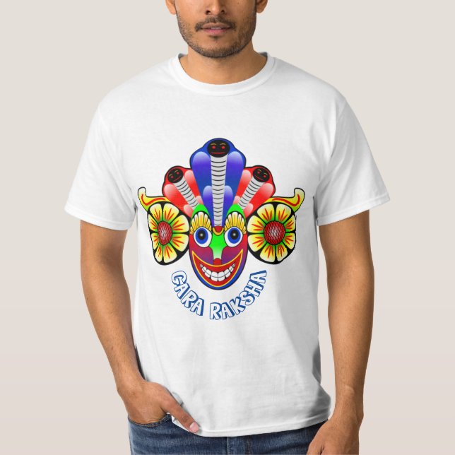 Gara yaka Sri Lanka demon design T-Shirt (Frente)