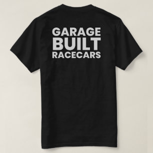 Garagem construída Racecars Grande T-Shirt