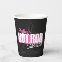 Garagem de Rod Quente Pinstripes