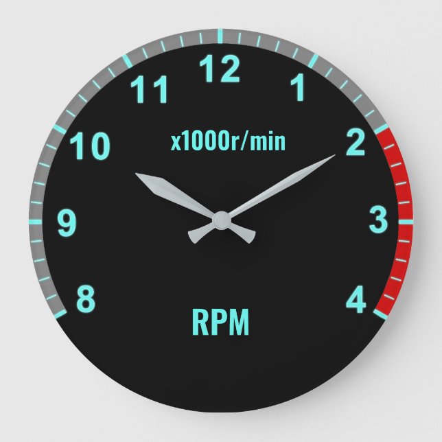 Garagem Mecânica Automática do Relógio do Carro Az (Frente)