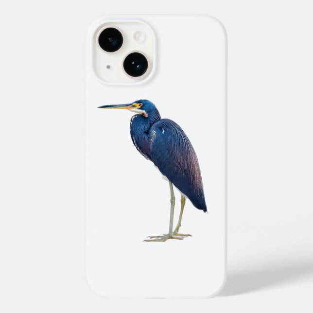 Garça Azul, capa para iPhone / iPad (Verso)